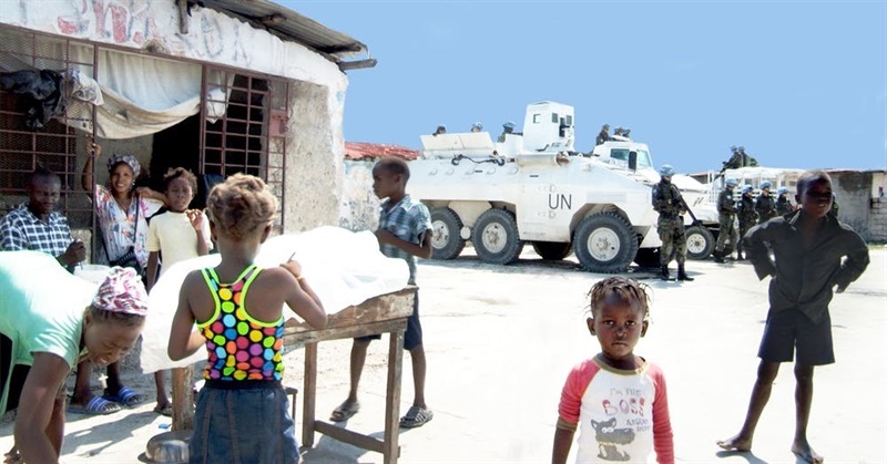 Sent to Haiti to keep the peace, departing UN troops leave a damaged nation in their wake