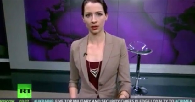 Russia Today Anchor Speaks Out Against Invasion Of Ukraine: 'What Russia Did Is Wrong'