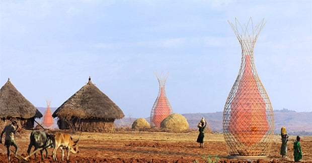 Check Out These Amazing Towers In Ethiopia That Harvest Clean Water From Thin Air