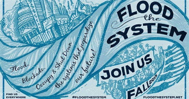 Get Ready: Protesters Vow to 'Flood the System' for Climate and Planetary Justice
