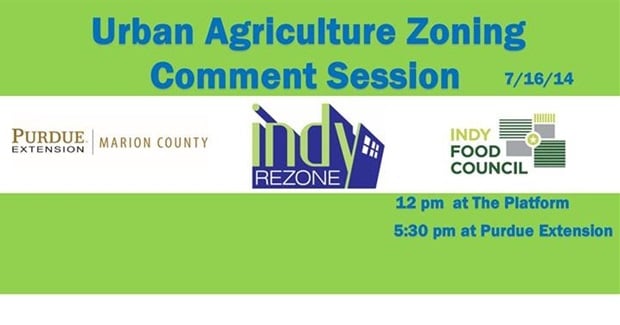 Urban Ag Zoning Comment Sessions