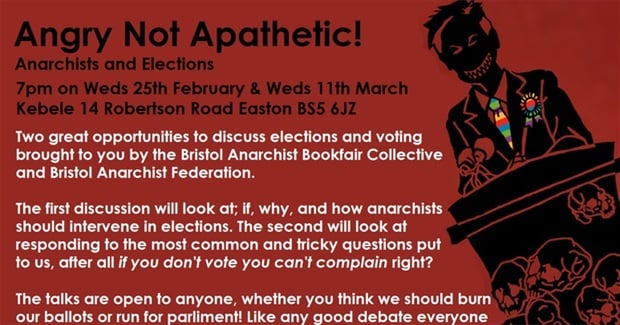 Angry Not Apathetic - Anarchists and Elections