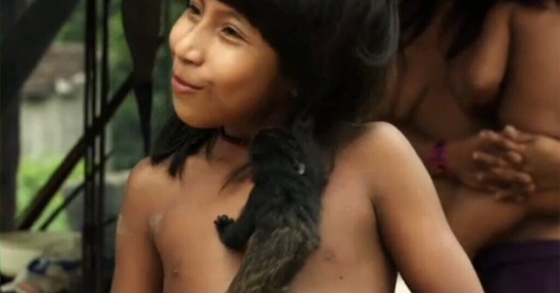 Near-Extinct Amazonian Tribe so Connected With Nature They Reportedly Breastfeed Animals