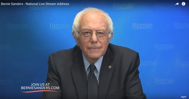 The Complete Text of Bernie Sanders' Livestream Address, June 16th, 2016