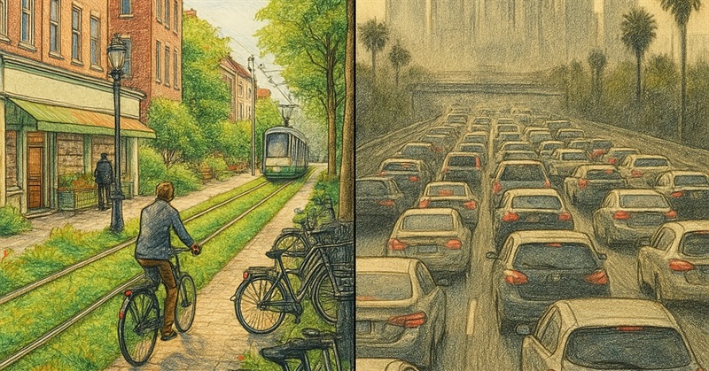 The Real Prison Is Traffic: Debunking The 15-minute City Conspiracy