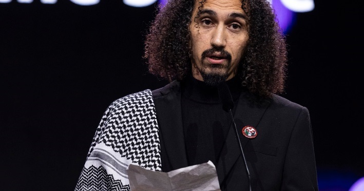 Palestinian Director Abdallah Alkhatib Used His Acceptance Speech to Call the German Government a “Partner in Genocide.” He's Right.