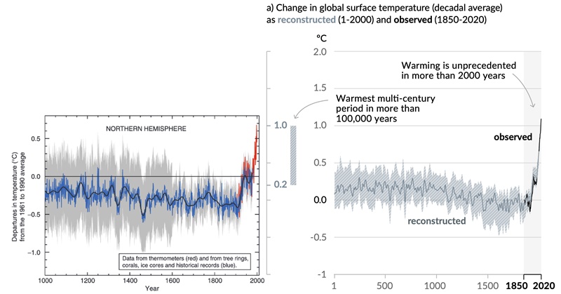 Realclimate: A Tale of Two Hockey Sticks