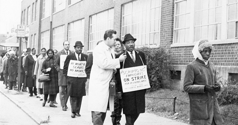 MLK Strongly Supported Unions. Here's Why.