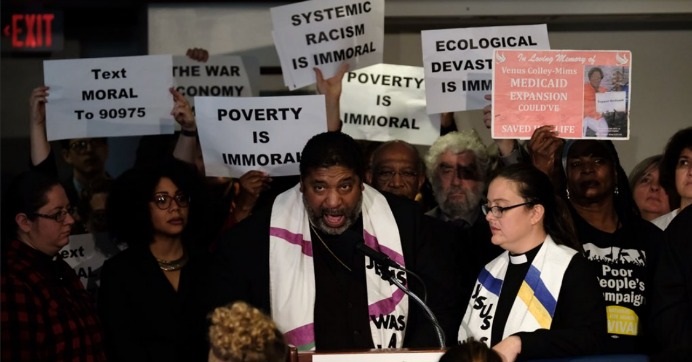 Decrying System That Favors 'War and the Wealthy,' Poor People's Campaign Unveils Agenda to Combat Poverty, Racism, and Militarism