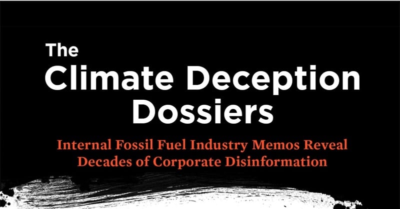 Internal Fossil Fuel Industry Memos Reveal Decades of Corporate Disinformation