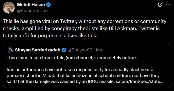 No, Iran Did Not Bomb Its Own School. Here Is What Actually Happened.