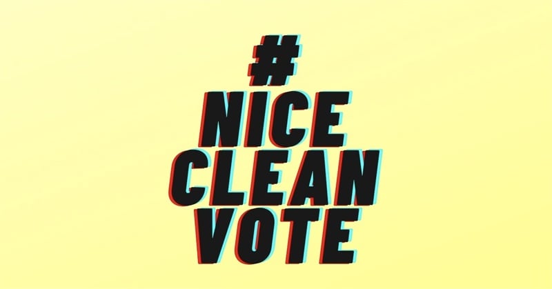 #Nicecleanvote