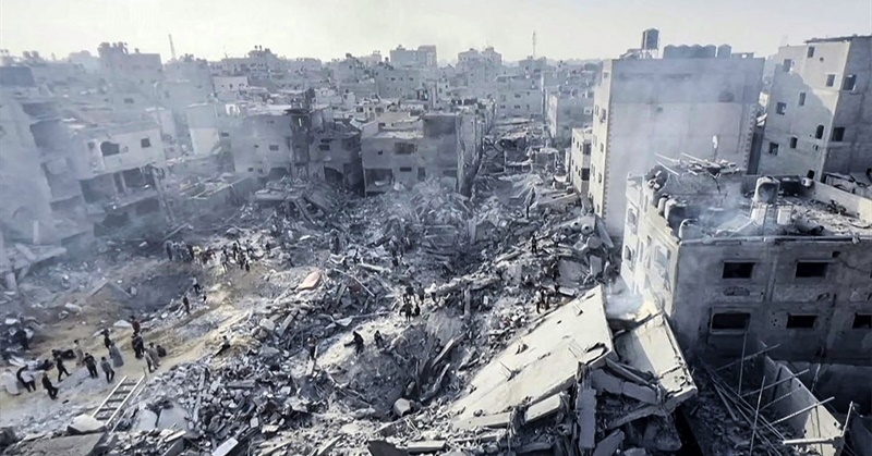 Israel Hit Gaza Strip With the Equivalent of Two Nuclear Bombs