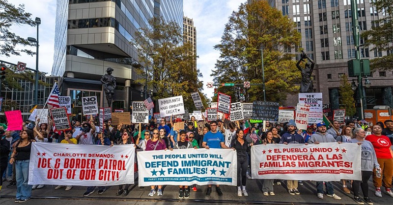 Anti-ICE Resistance Sprang Up Across Red States in 2025