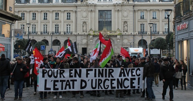 Thousands Mobilize in France Against 'Headlong Rush Into Authoritarianism'