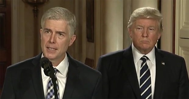 Gorsuch Deserves Zero Props for Failing to Stand up for the Judiciary