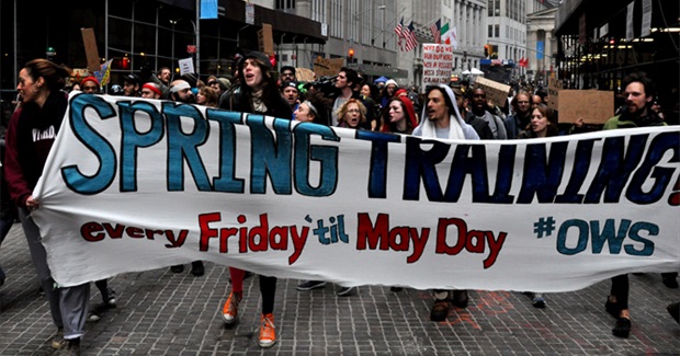 Occupy's Bank Blockade Victory