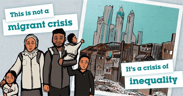 This Is Not a 'Migrant Crisis' - It's a Crisis of Inequality and War