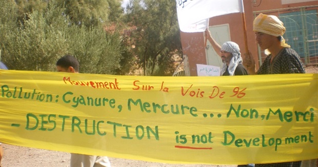 Movement on the Road of 96 (Imider) -SIT-IN-