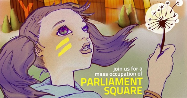 The Return of Occupy London: This Time It's Truly political