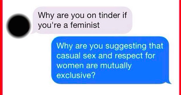 What Happened When This Woman Included 'Feminist' on Her Tinder Profile