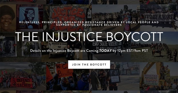 Injustice Boycott Launched in Standing Rock, San Francisco, and New York City