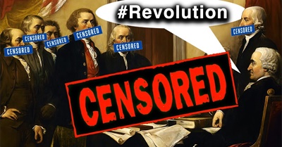 Facebook CENSORS #Revolution Hashtag