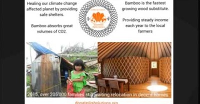 How Few Slats of Bamboo Can Safely Shelter Typhoon Victims in Philippines