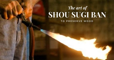 Traditional Japanese Way to Preserve Wood with Fire using Shou Sugi Ban, Yakisugi on my log cabin