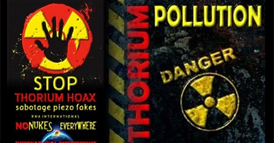 THORIUM WEAPONS, THORIUM CRIME, THORIUM SCANDAL