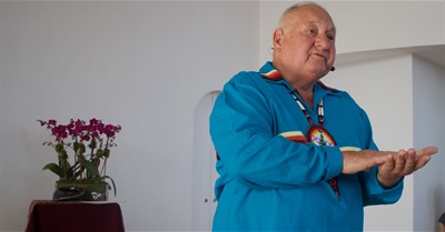 Tom Porter (Mohawk), a Nationally Recognized Figure in Indian Country, Receives Lifetime Achievement Award