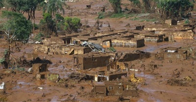 Ruptured Dams Engulf Brazilian Village in Toxic Mine Waste