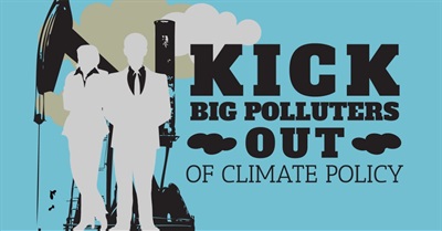 No More False Solutions: Rising Call to Ban Corporate Polluters From UN Talks