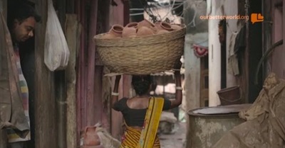 Fancy Stuff From an Indian Slum