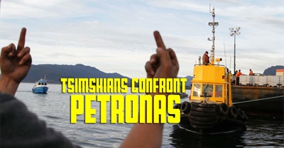 Tsimshians Confront Petronas