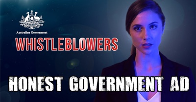 Honest Government Ad | Whistleblowers (STFU)