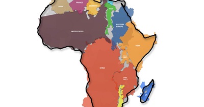 This Is The True Size Of Africa