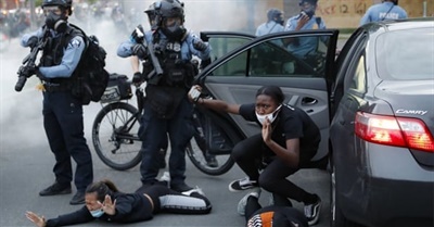 As the George Floyd Protests Continue, Let's Be Clear Where the Violence Is Coming From