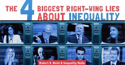 The 4 Biggest Political Lies About Inequality | Robert Reich