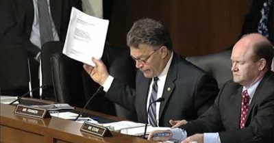 Sen. Al Franken Takes on the Bigoted "Defense of Marriage" Act