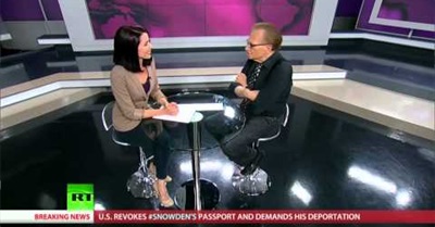 Larry King: Greenwald Not a Journalist | Think Tank