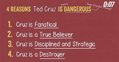 Why Cruz Is More Dangerous Than Trump