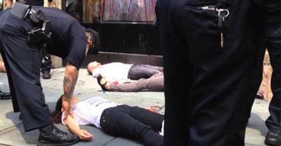 #NYC2GAZA Protest - No More Blood Money at IDB Bank