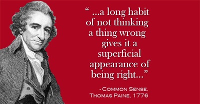 Common Sense Revisited: the Activism of Kindness