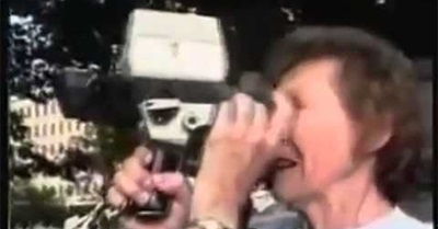 Lady Catches a Glimpse of Other Realities and Dimensions on Film