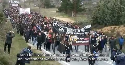 Gold Rush: Greek Jobs, Forest and Future under Threat as Austerity bites