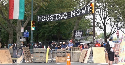 Philadelphia Homeless Encampment-Cheri Honkala