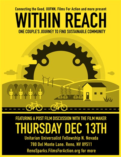Within Reach movie 6-9 PM THURS, Dec 13th, 2012 UUFNN  Reno NV