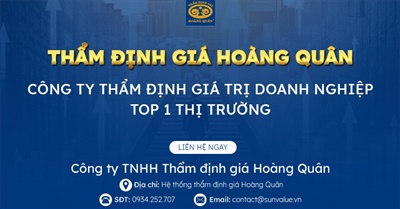 Thẩm Định Giá Hoàng Quân - Đơn Vị Thẩm Định Giá Trị Doanh Nghiệp Uy Tín Nhất Thị Trường