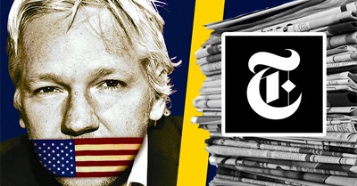 NYT Vice Chair Defends Julian Assange "Fighting for the Press" | James Goodale
